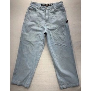 VTG DTEK Carpenter Jean Pants Y2k Men’s Size 38X32 Baggy Denim Streetwear Skate